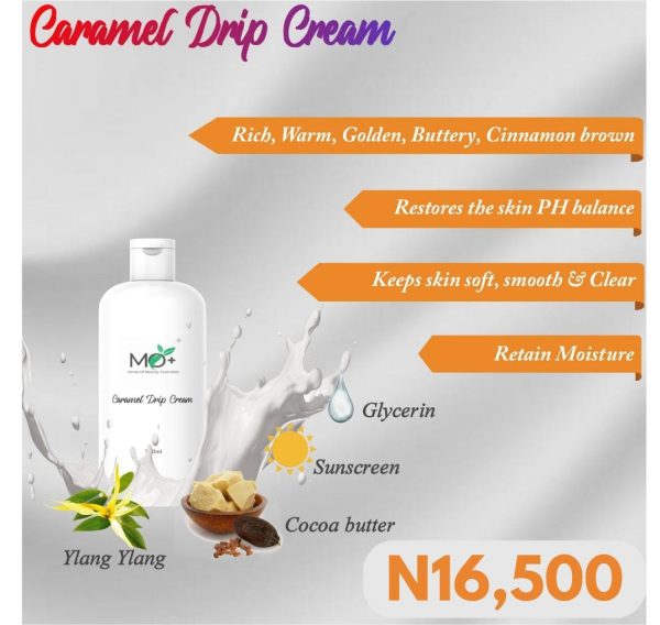 Caramel Drip Cream