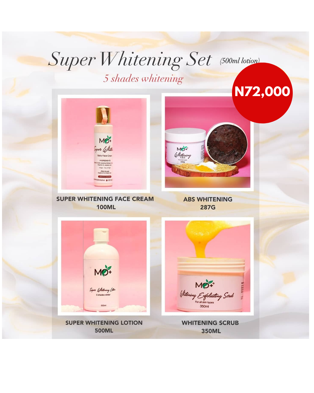 Super Whitening Set